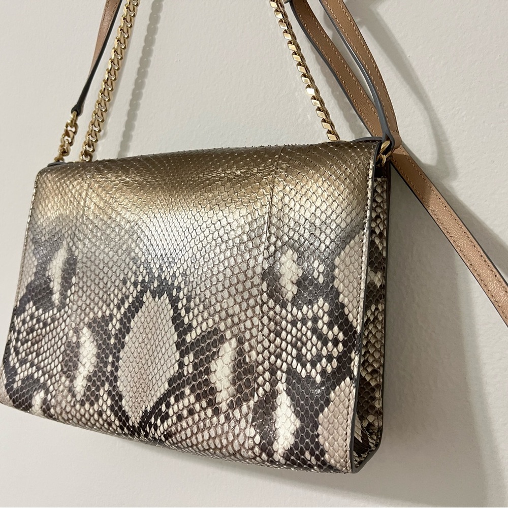 Jimmy Choo Python Crossbody Handbag - Picture 9 of 12